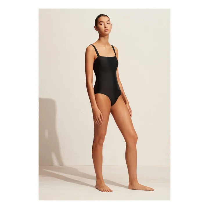 Matteau Maillot Une Pièce Square | Noir