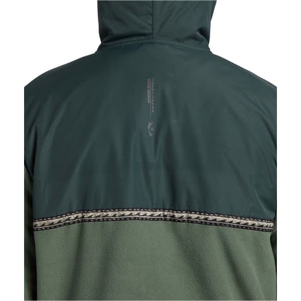 Sweat polaire BILLABONG BOUNDARY LITE ZIP FOREST GREEN