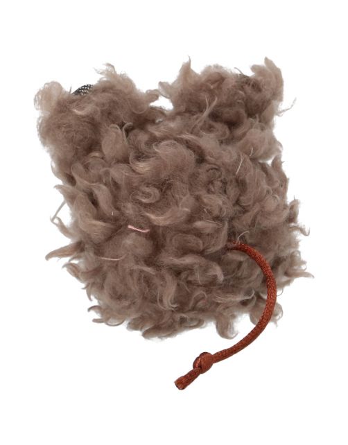 Adori Speelgoed Fluff Muisje - Kattenspeelgoed - 14x6x5 cm Bruin