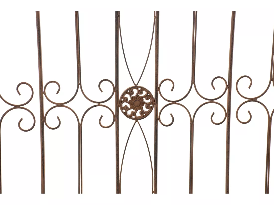 Clôture de jardin - Métal - Marron antique - Mangold