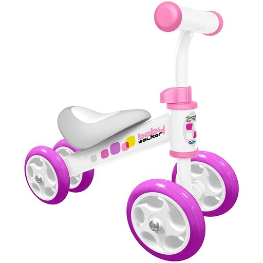 Bicicleta de equilíbrio de 4 rodas com controle de derrapagem