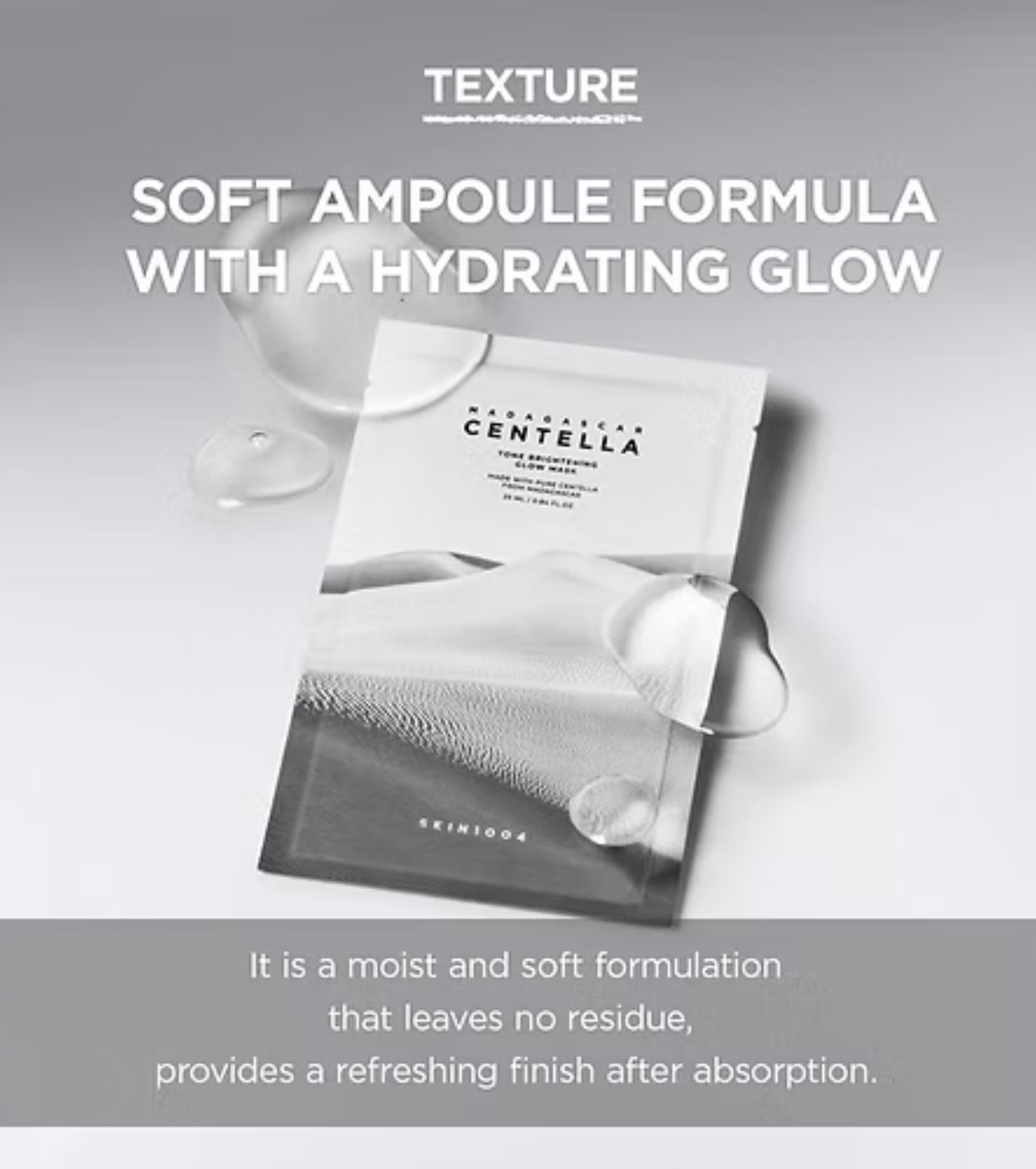SKIN1004. - *Tone Brightening* - Máscara facial iluminadora
