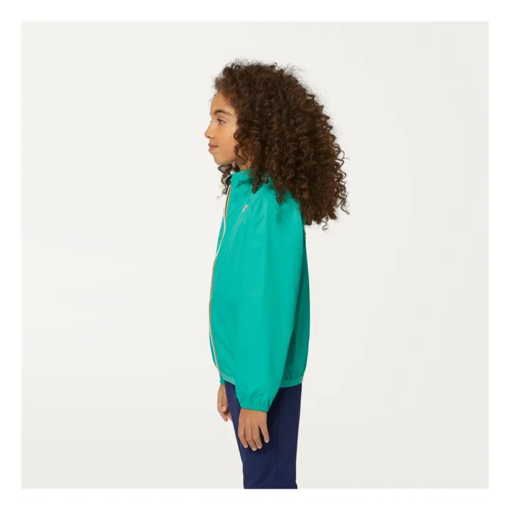 K-way Coupe-Vent Imperméable Le Vrai 3.0 Claude | Vert émeraude