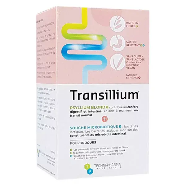 Techni-Pharma Transillium 100 cápsulas