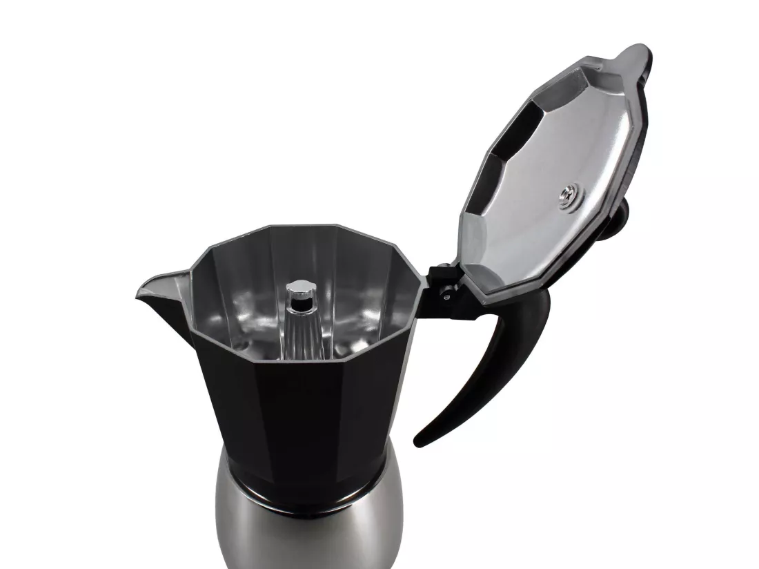 Menastyl - Cafetiere Moka 9 Tasses En Aluminium Induction 523ml