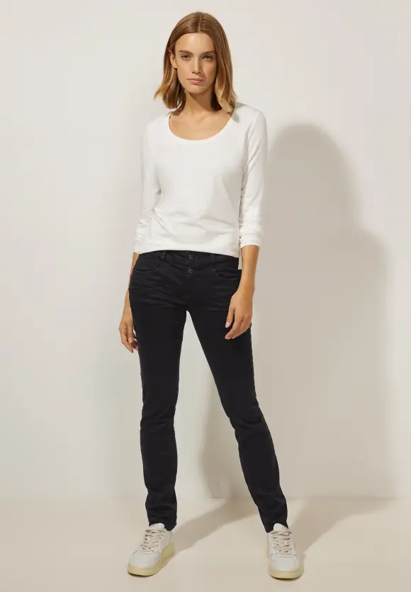 Dunkle Casual Fit Jeans - deep black