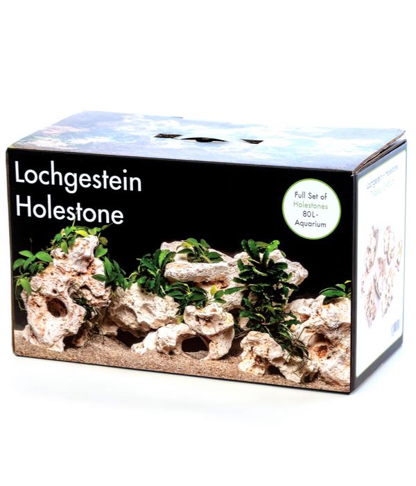 aquadeco Deko-Set Multi-Lochgestein für 80