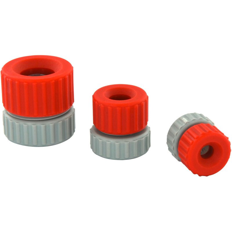Lot de 3 butées de perçage réglables sans outils pour forets de Ø 3 à 12mm Tivoly