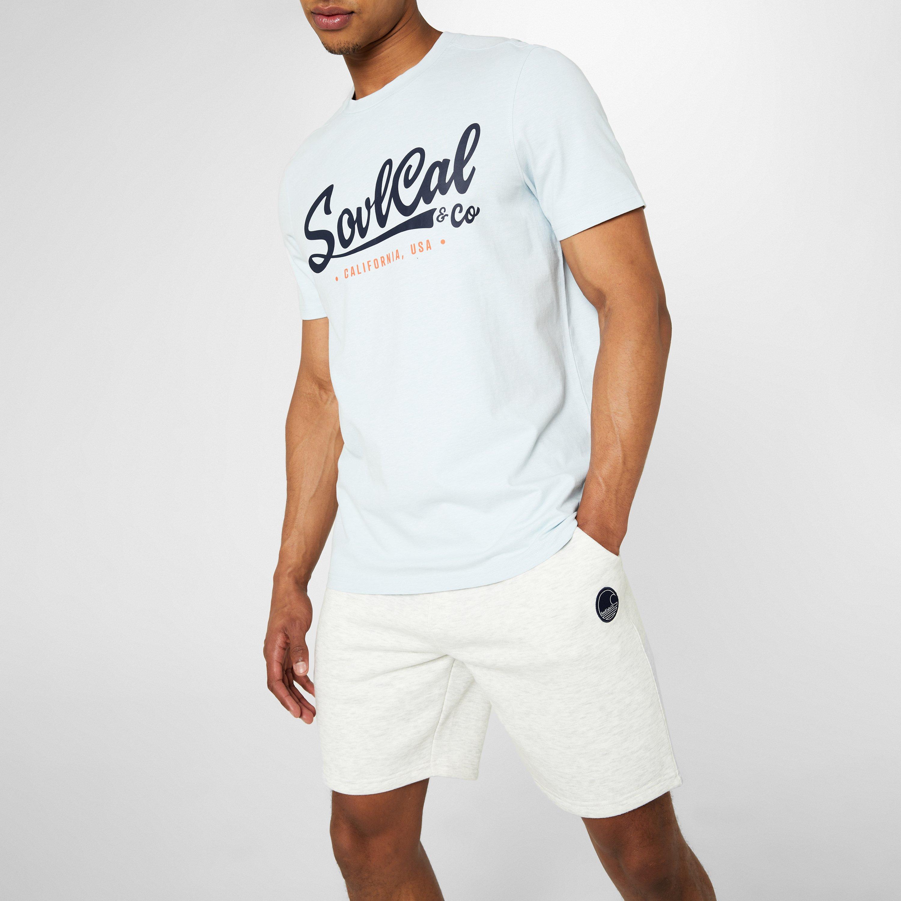 SoulCal Large Logo T Shirt Mens
