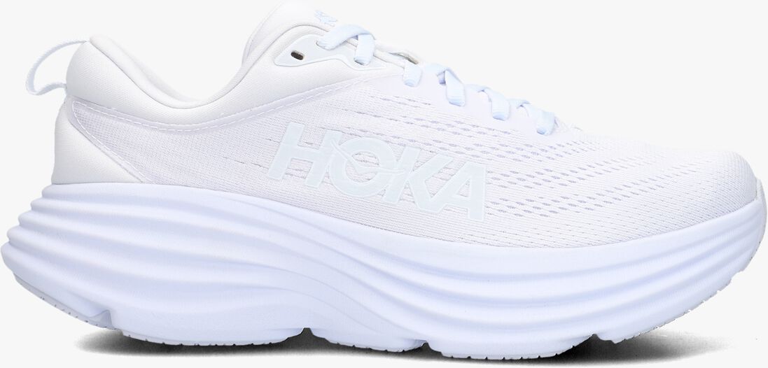 witte hoka lage sneakers bondi 8