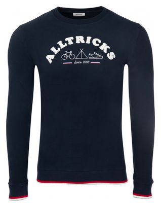 Sweat Alltricks Sport d'Epoque Bleu / Blanc