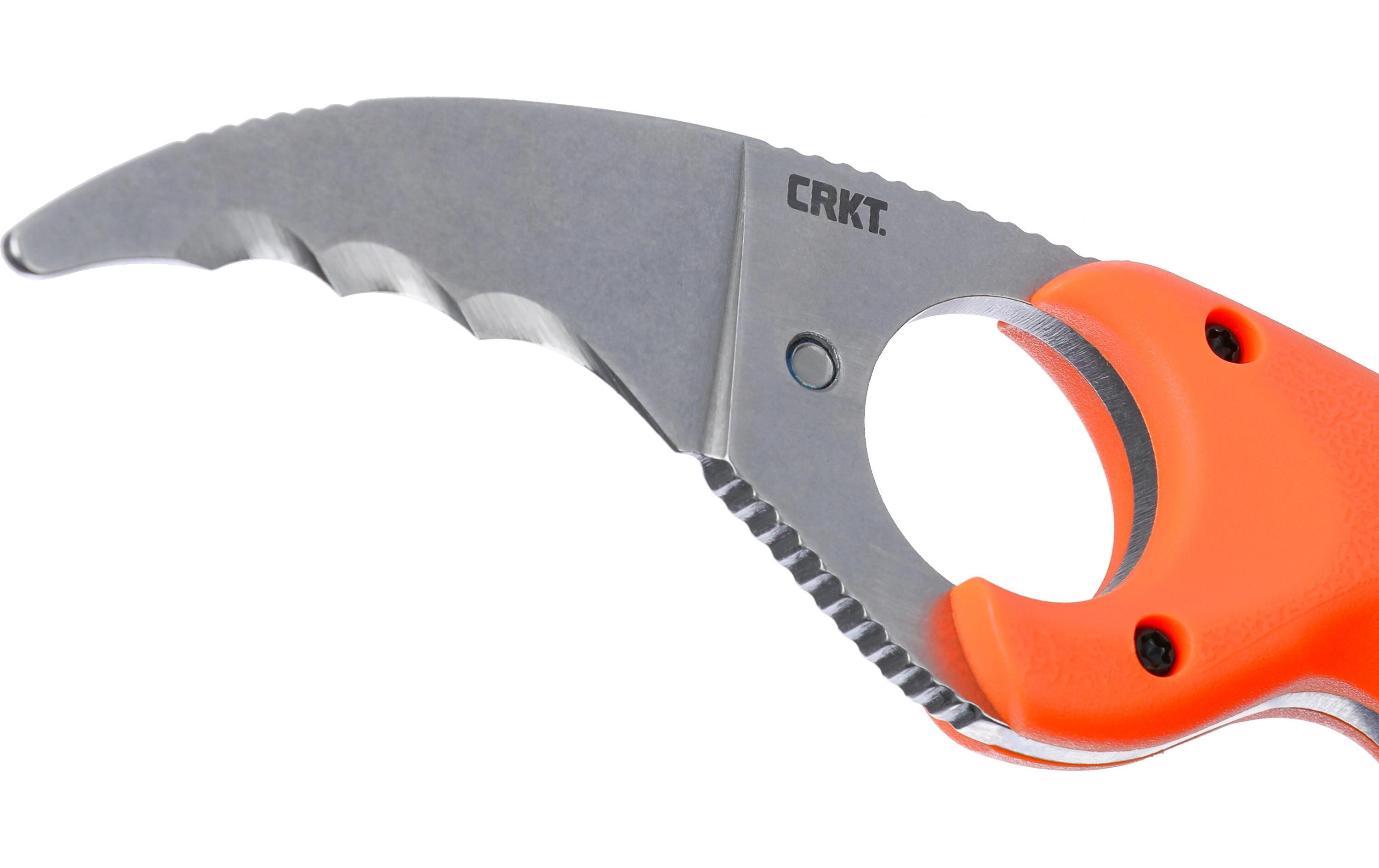 Taschenmesser Bear Claw Fixed OrangeCRKT 2511ER Kampf-/Taktikmesser Claw Überlebensmesser