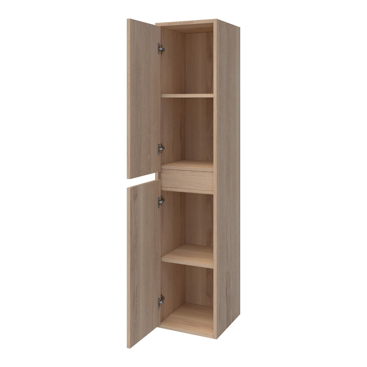 Brauer Adore kolomkast 160cm lamellen eiken naturel