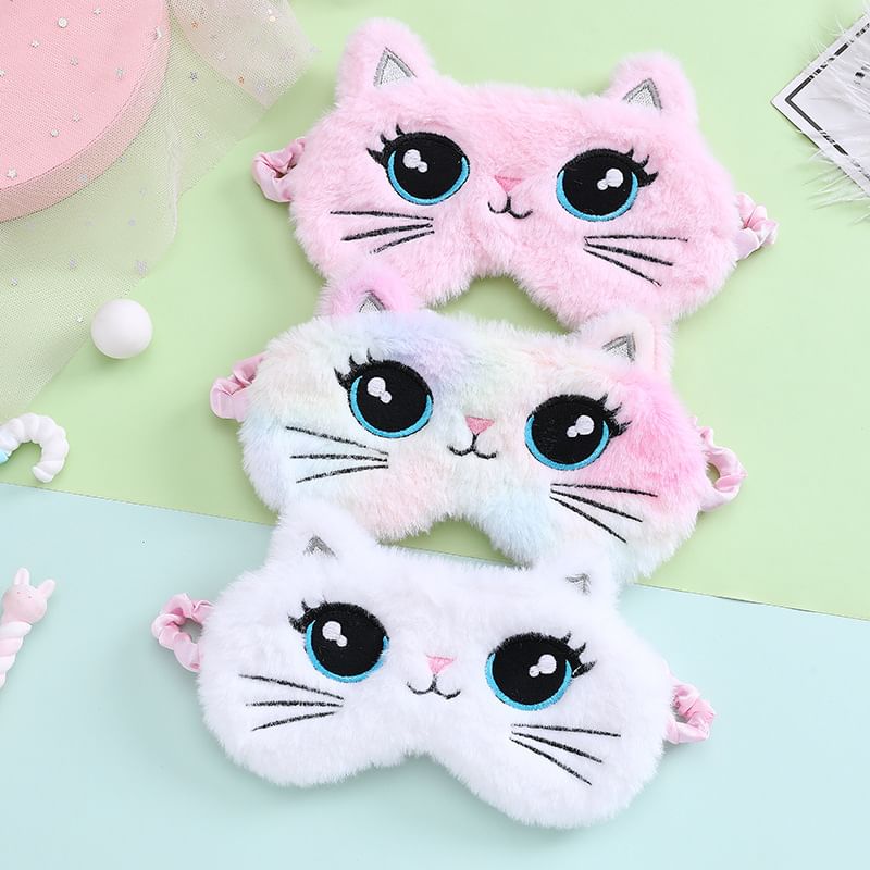 Klas 302 - Katten Chenille Slaapmasker