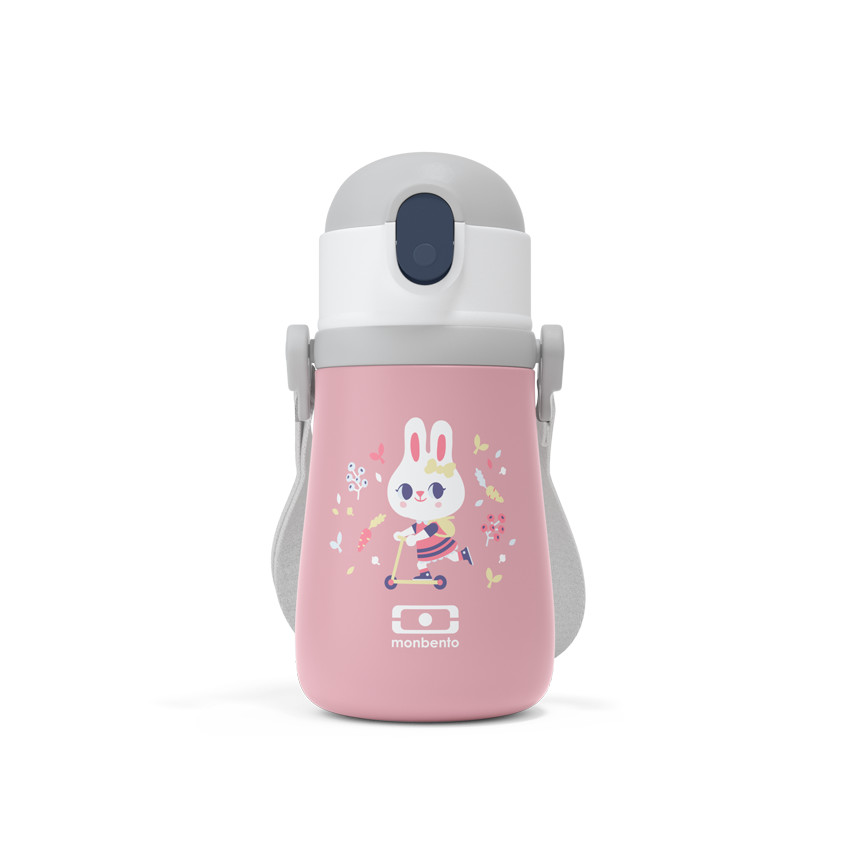 Bouteille isotherme Stram - Rose Bunny