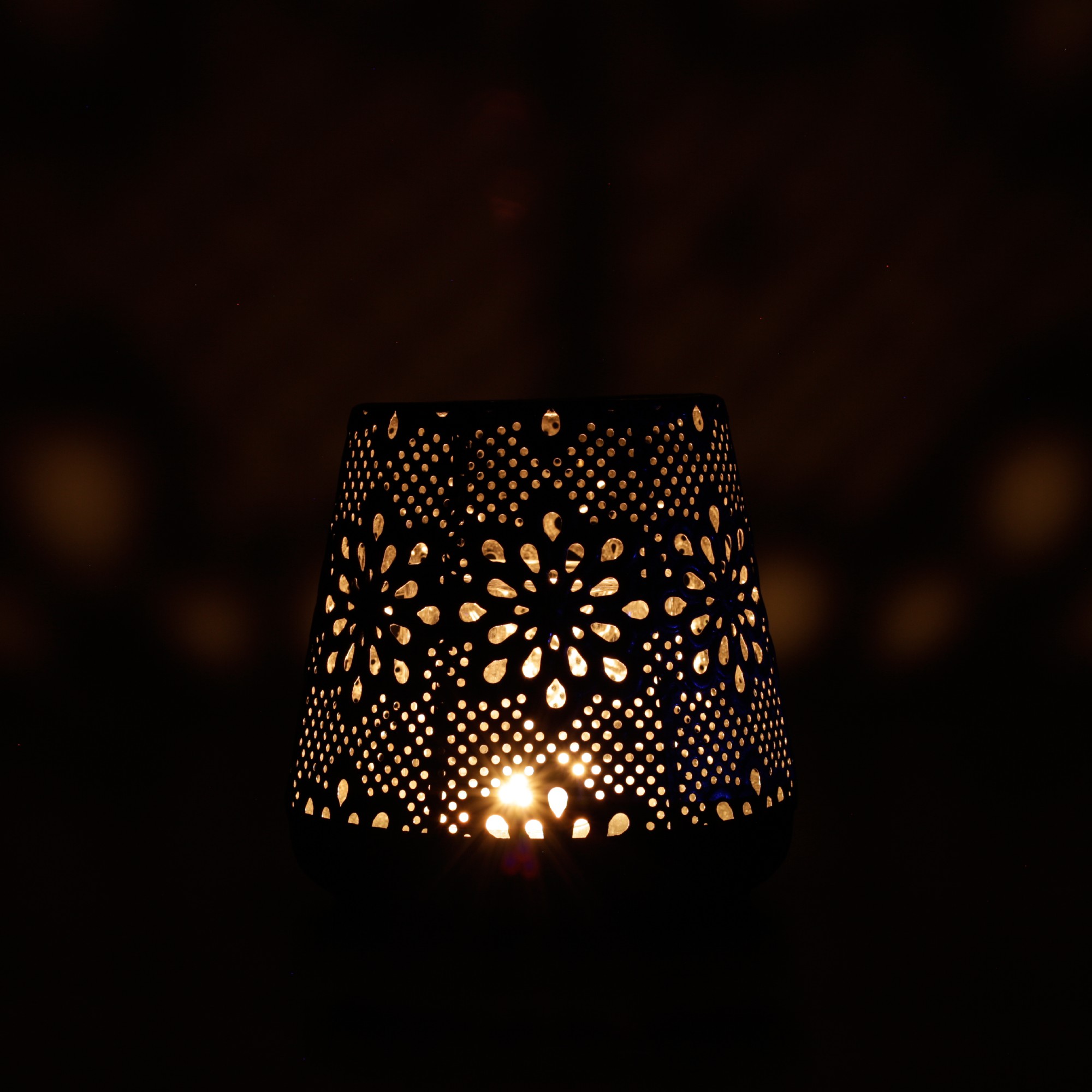 Windlicht 'Moora', Ø 15,5 cm, H 14,5 cm von fischer's lagerhaus