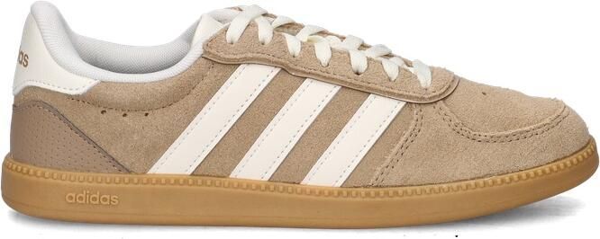 Adidas Sportswear sneakers van leer met vetersluiting model 'BREAKNET SLEEK'