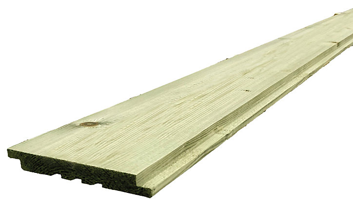 Lame de construction pour bardage Izyclin épicéa L.210 cm