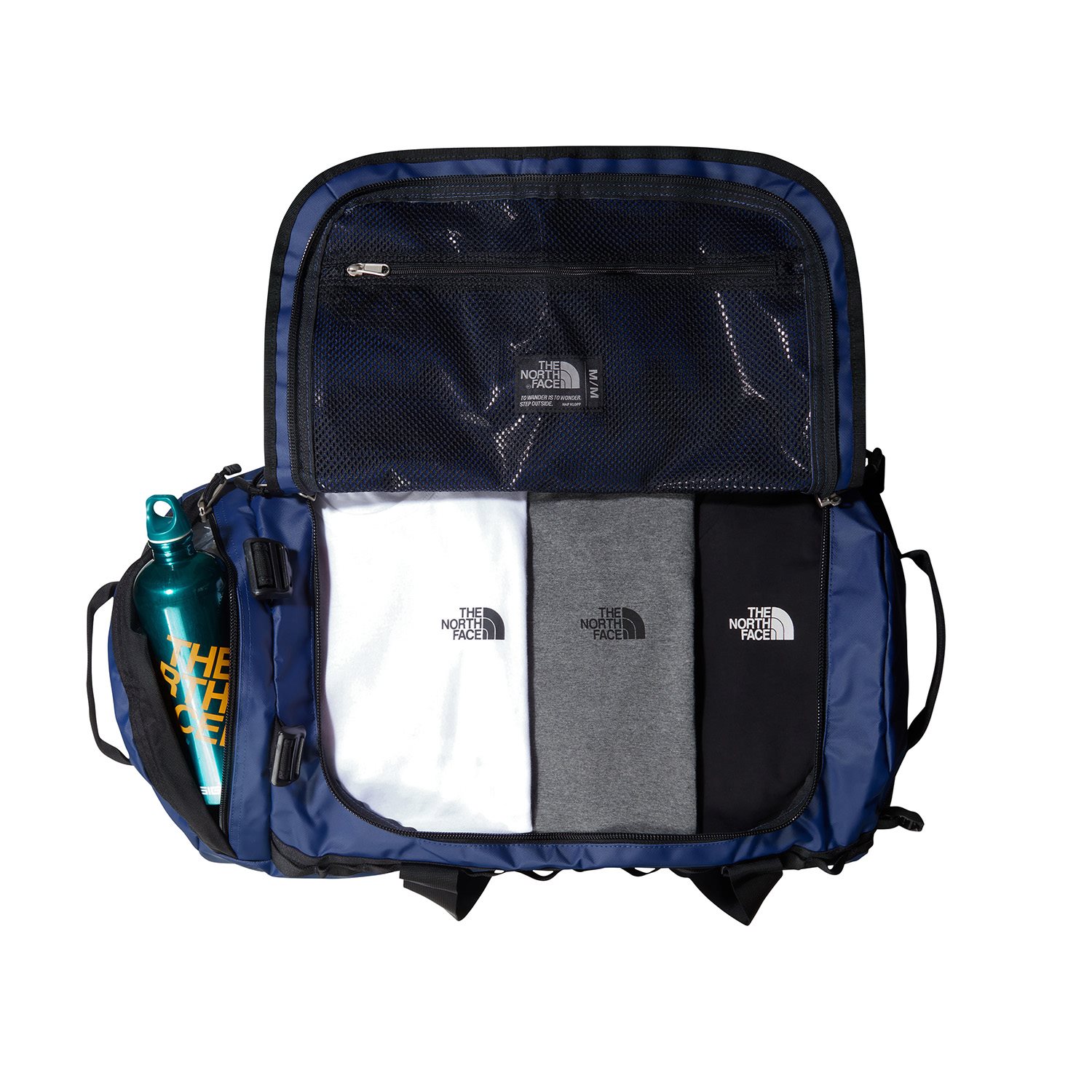 The North Face Base Camp Duffel M summit navy/tnf black