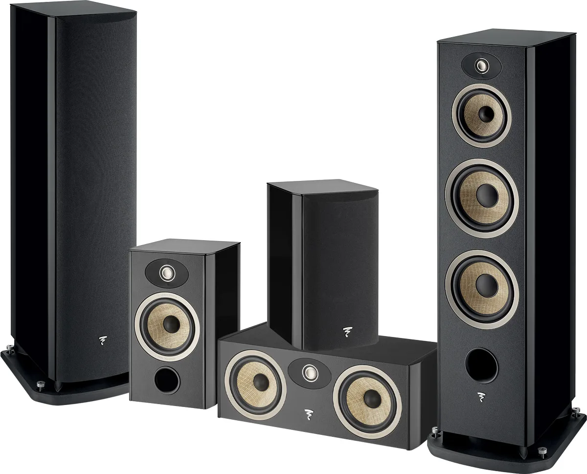 Focal Aria Evo X N°4 System Noir laqué Packs enceintes grand spectacle