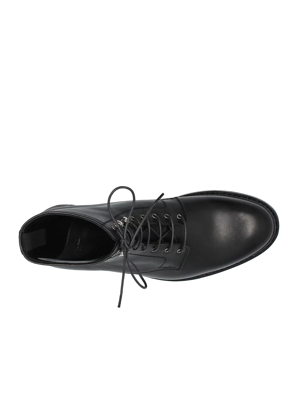BOOTS HETRE CUIR NOIR