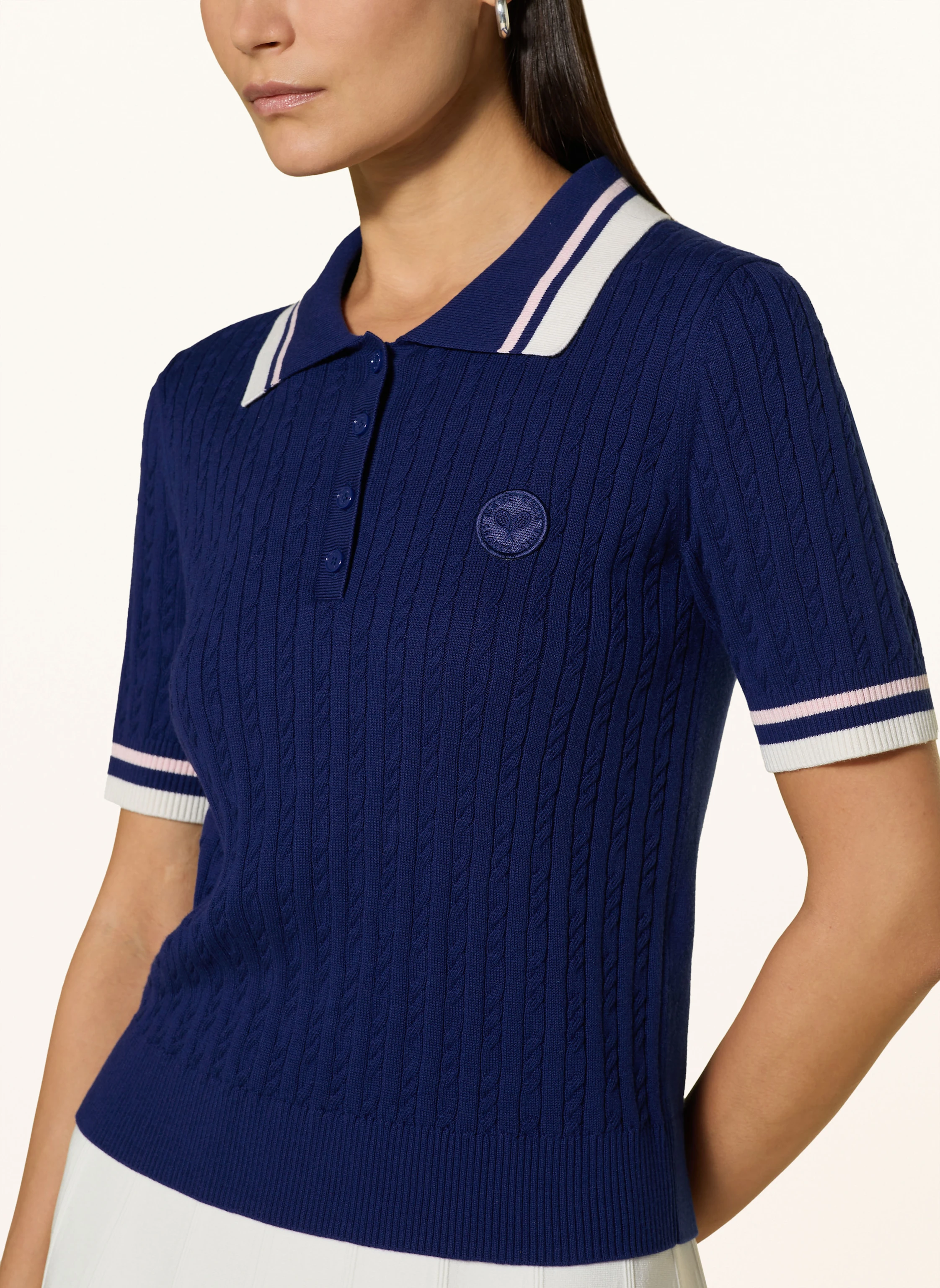 MARC CAIN Strick-Poloshirt
