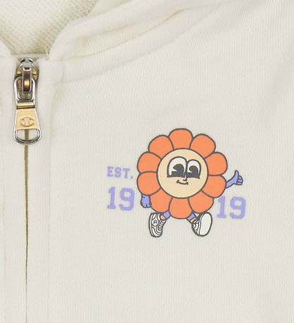 Champion Set - Cardigan/Hosen - Off White/Schwarzes m. Logo