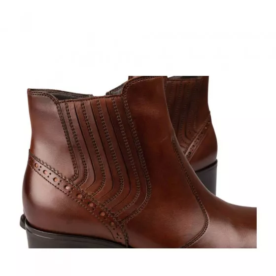 Bottines MARRON MEGIS ELEGANT