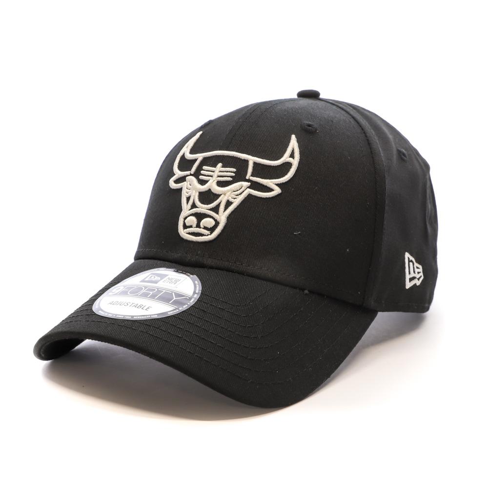 New Era Casquette Noir Homme New Era Nba Essential Outline 940 Chicago Bulls