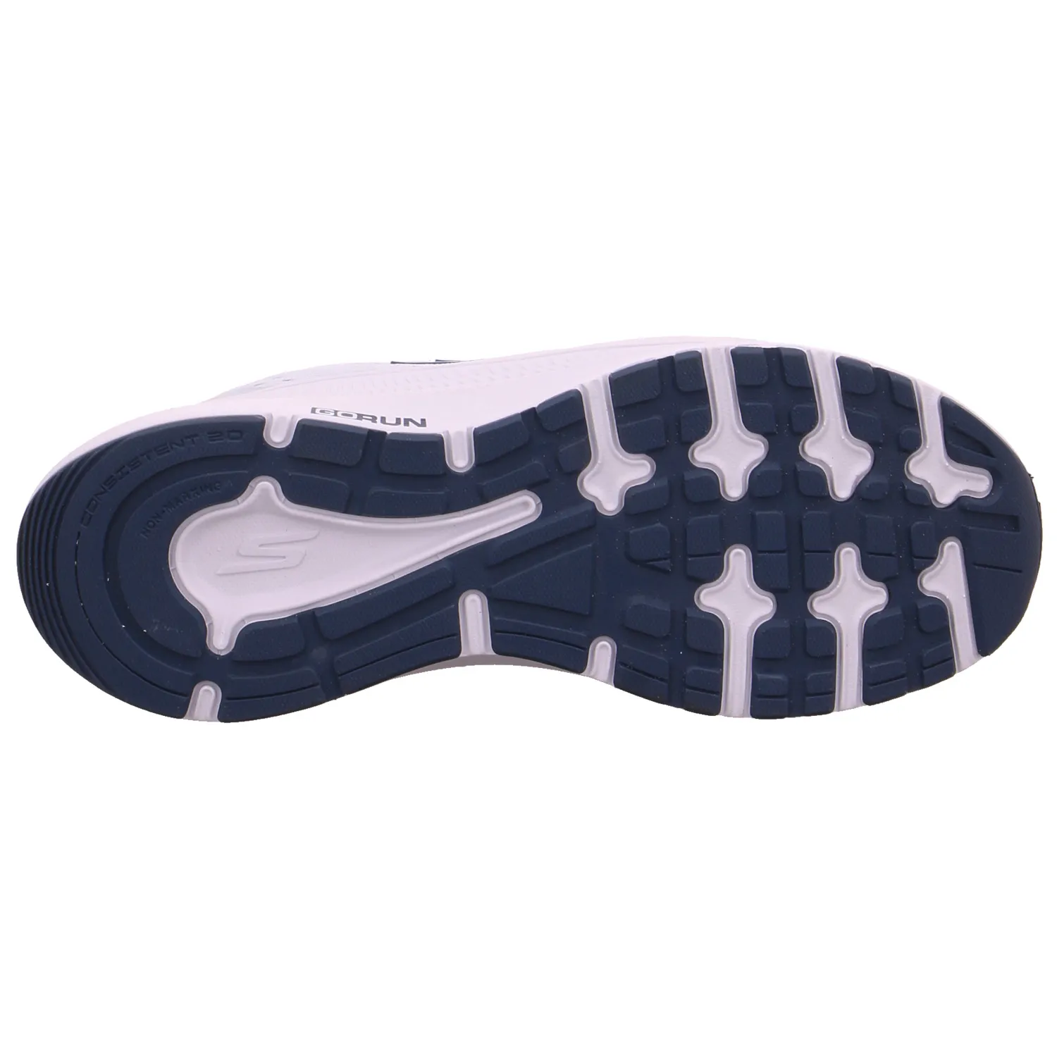 SKECHERS Mädchen-Halbschuh Binder Silber Textil  Sneaker
