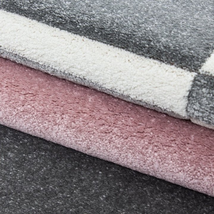 Modern vloerkleed - Tetris Roze 1310 | Sfeervol interieur