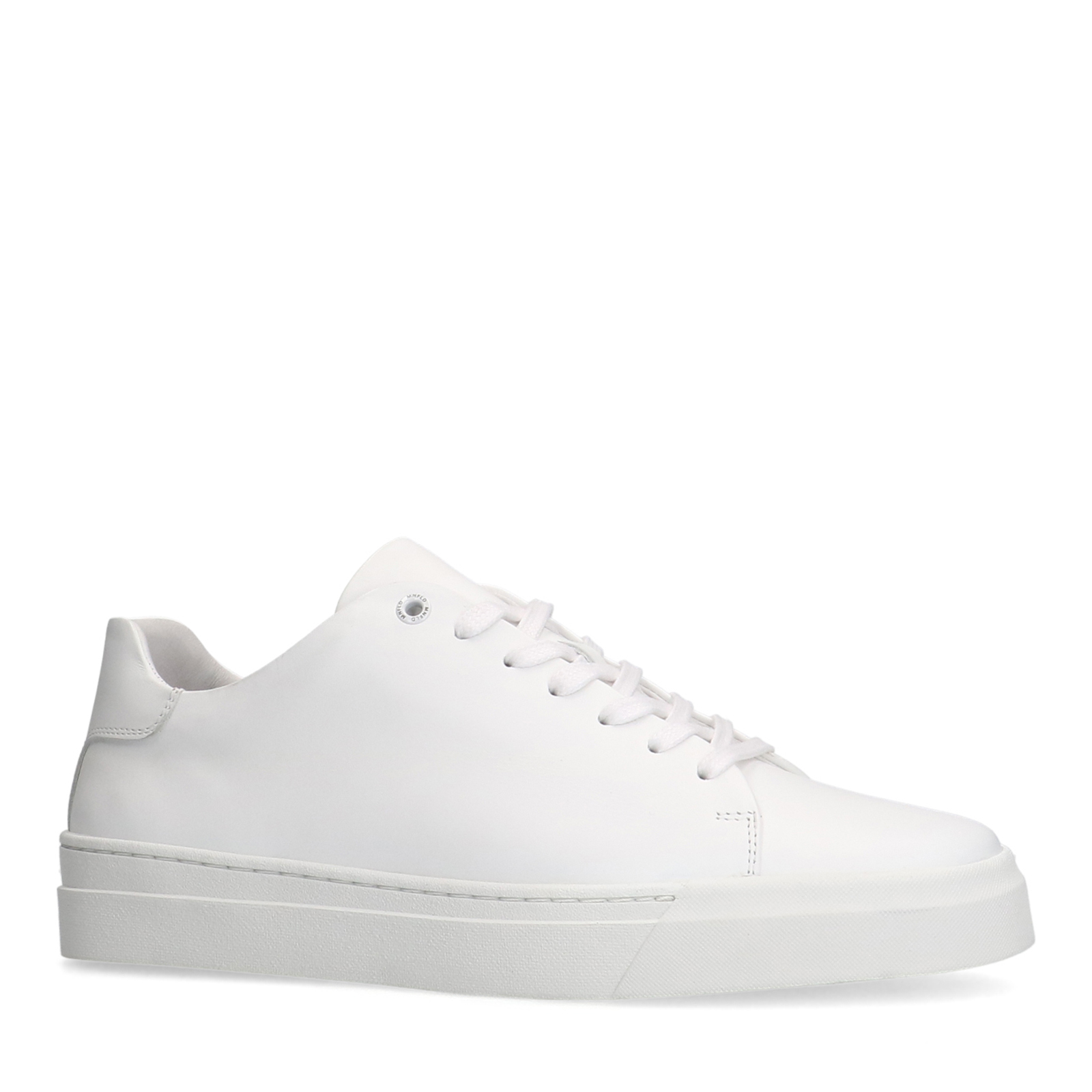 Witte leren sneakers
