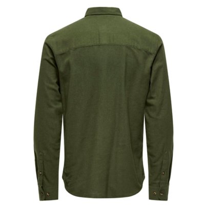 Chemise à manches longues homme Onsgudmund Slim ONLY AND SONS