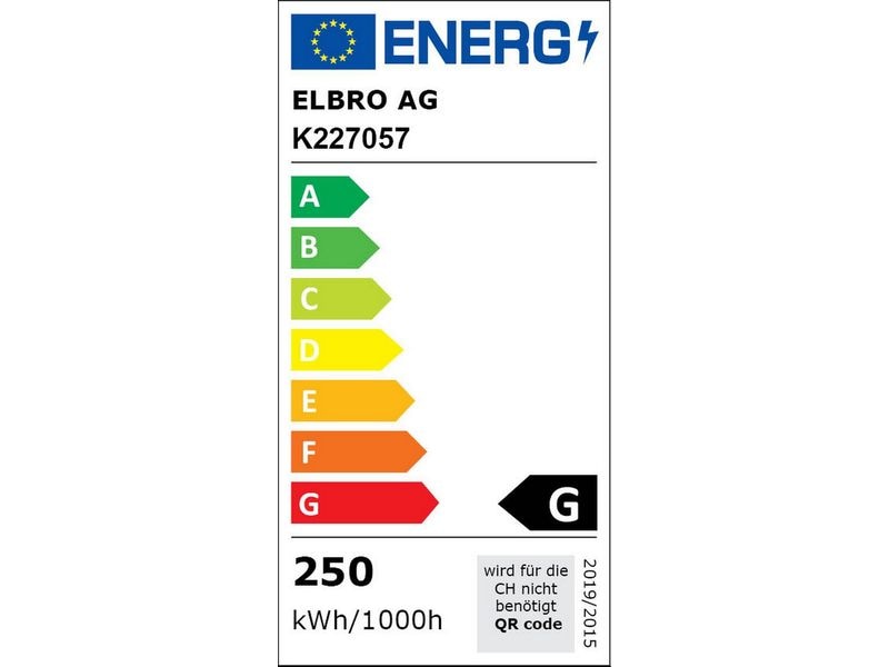 Elbro LED-Stripe 50 m x 15 mm x 7 mm, 230 V DC, 4000 K, IP6 Lichtband zum flexiblen Einsatz
