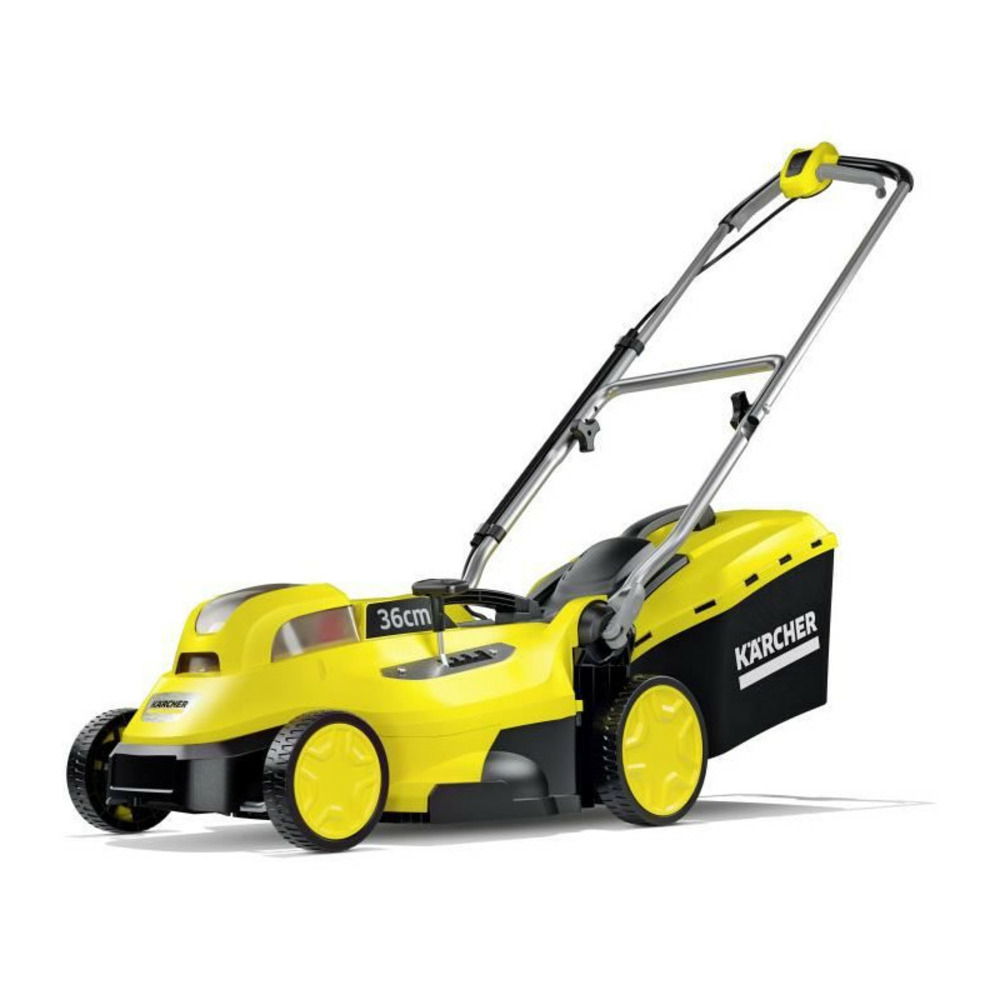 Tondeuse a batterie karcher lmo 18-36 - 36cm de coupe 18v - livrée avec chargeur et batterie