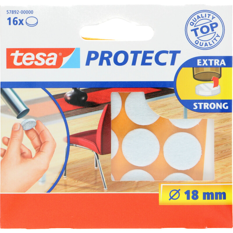 Tesa Anti krasviltjes 18mm wit