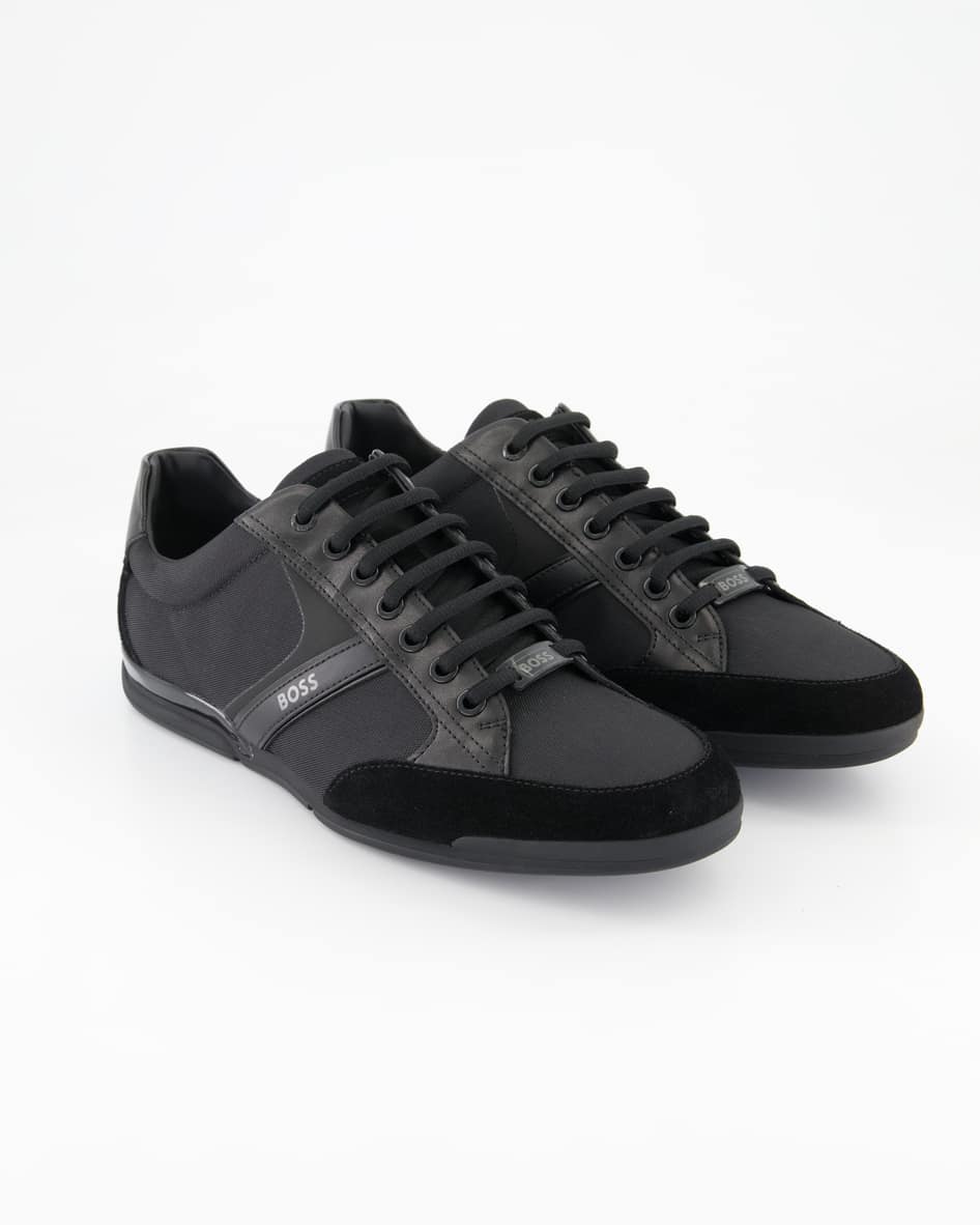 Boss Saturn Lowp Sneaker in Schwarz
