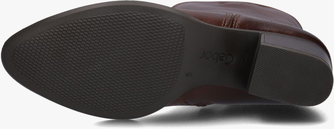 GABOR cognac gabor enkellaarsjes 681.2