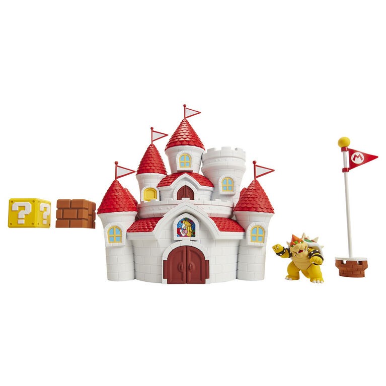 Super Mario - Mushroom Kingdom Castle Playset (58541-4L)