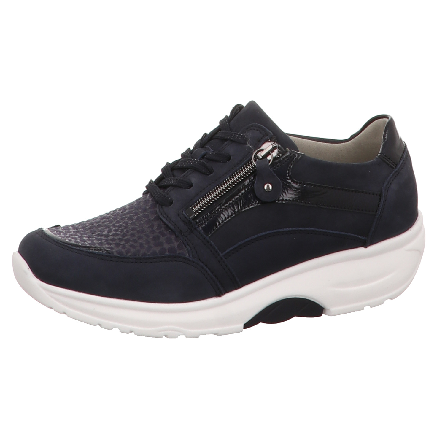 Waldläufer Halbschuh blau blau
