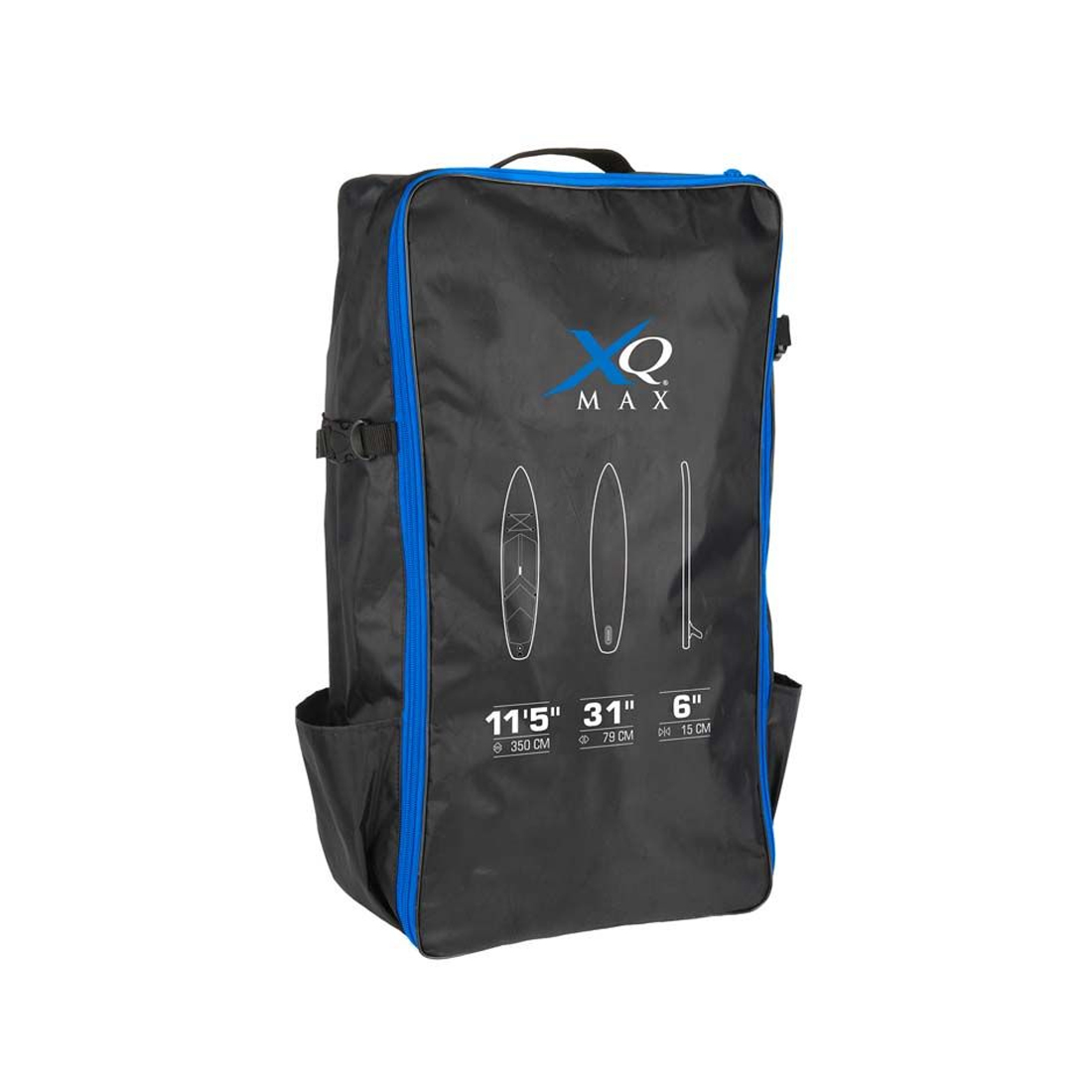 XQMAX SUP 350 x 79 x 15 cm tour blau