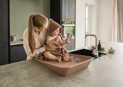 Leander Håndkle med Hette, Woodland Clay