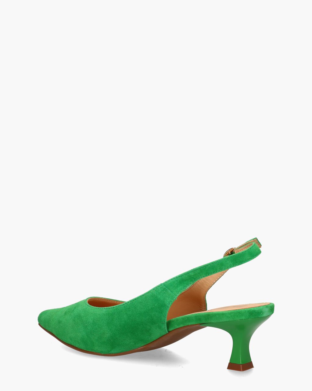 Di Lauro Rebecca Groen Dames Slingbackpumps