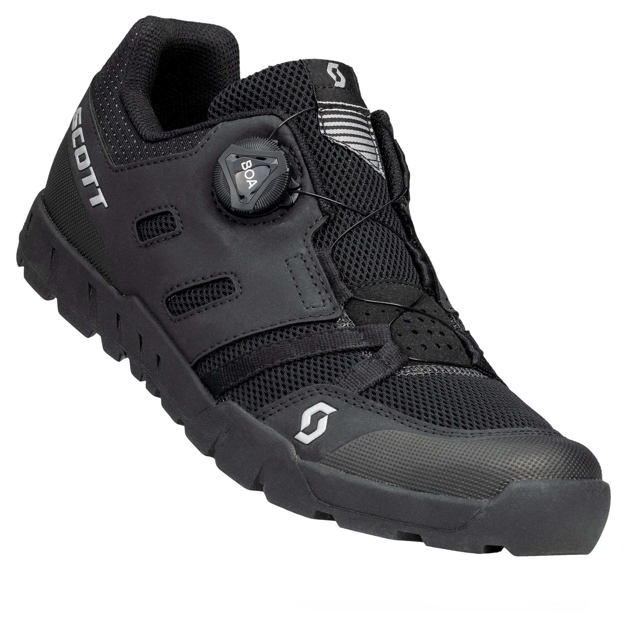 Scott Sport Crus-r Flat BOA® Mountainbikeschuhe Herren schwarz