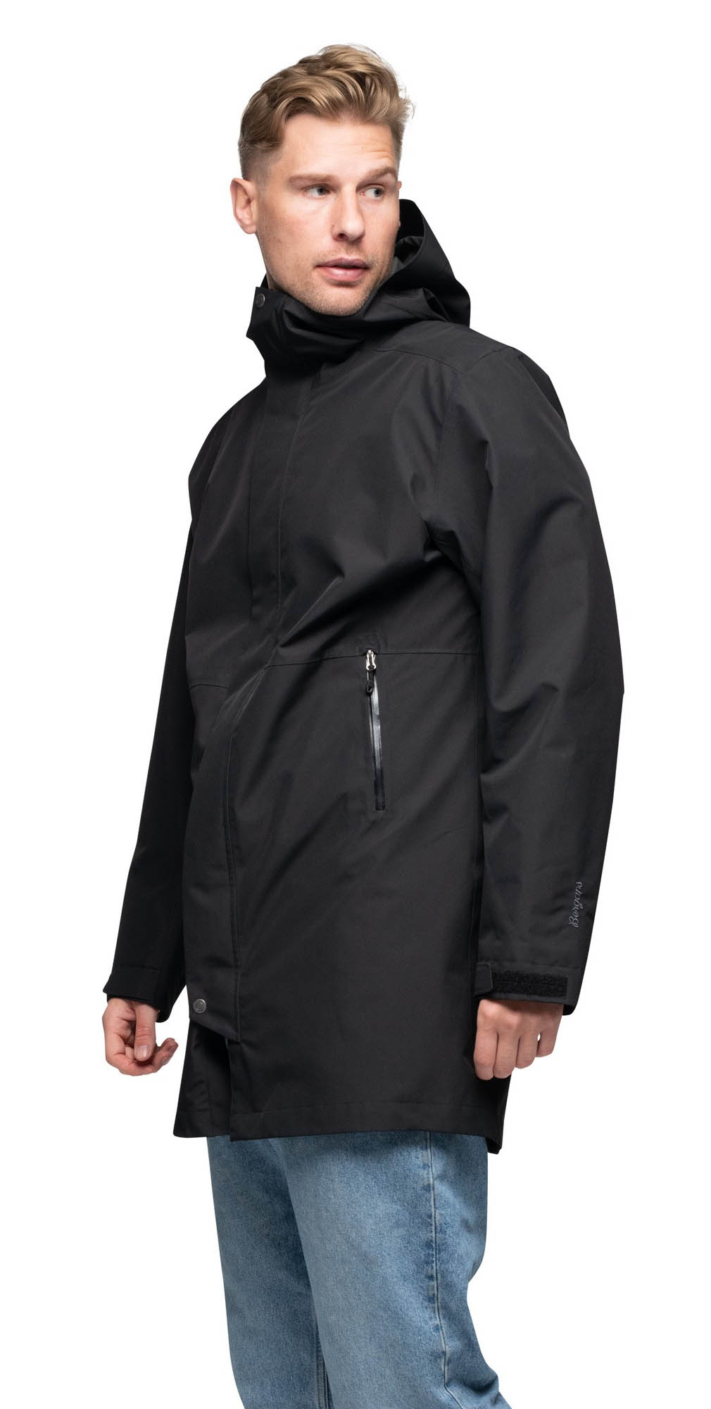 Urban 2L Shell Coat Herre Black
