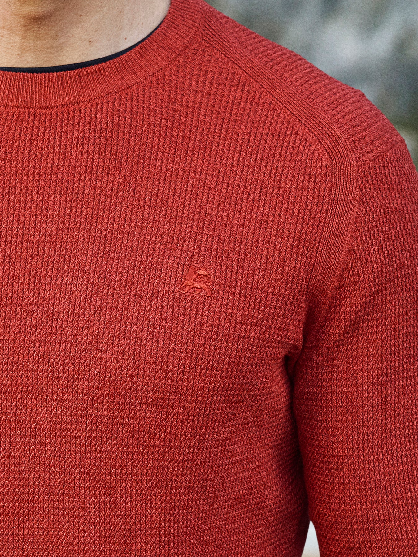 Herren Strickpullover in Strukturqualität