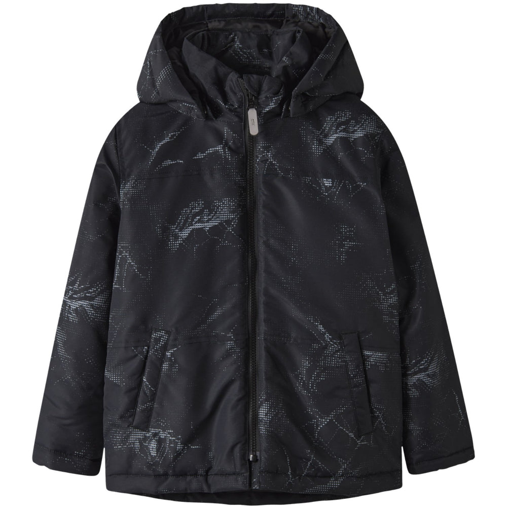 Køb Name It Black Thunder Nkmmax Pa Jakke Aop