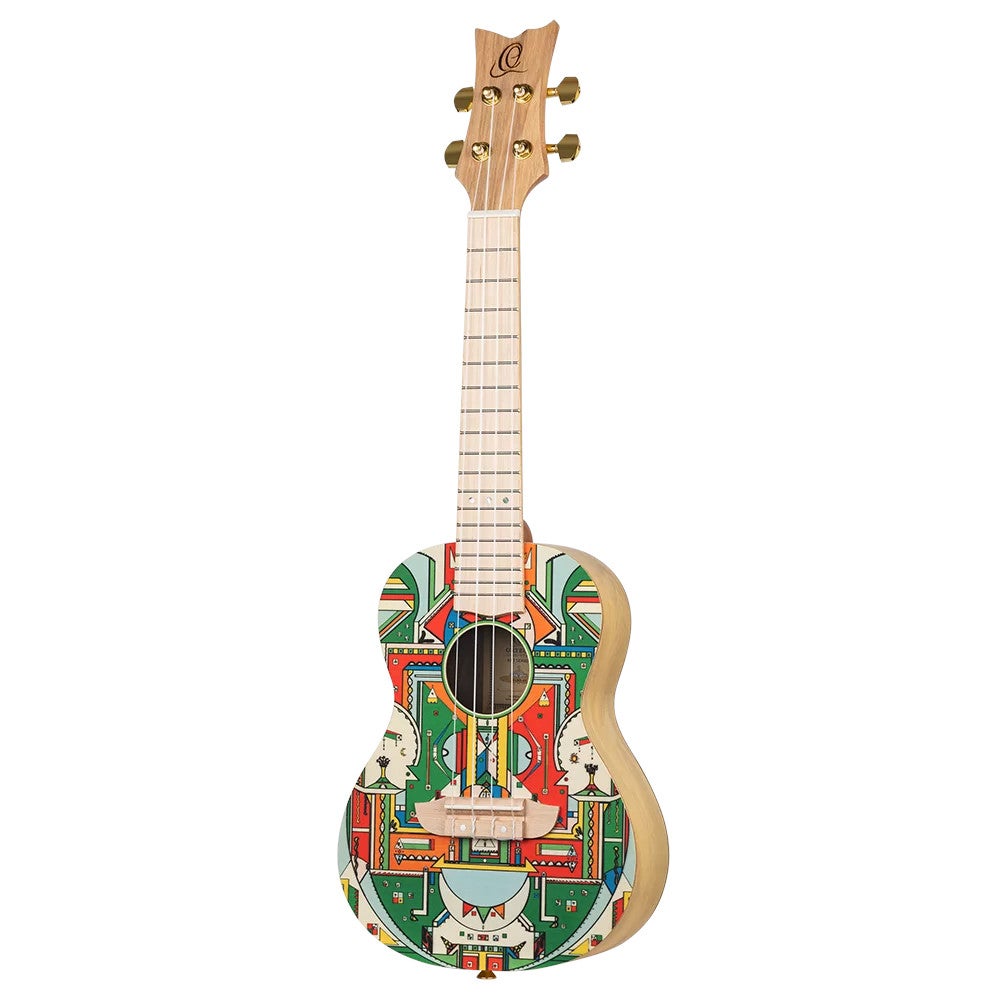 Ortega RUAR-HY Art Series Concert Size Ukulele Himalaya concert ukelele