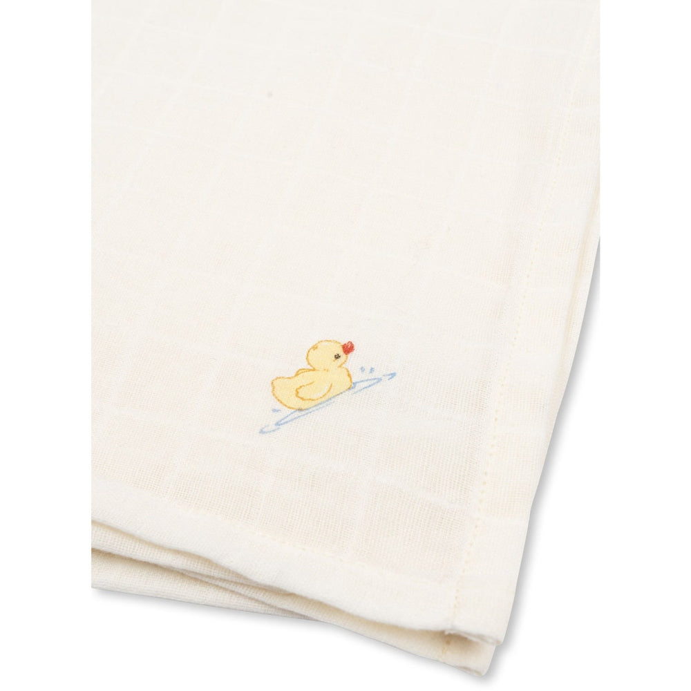 Køb Konges Sløjd Fanga Fontana Antique White Nuvoli 10 Pak Muslin Cloth GOTS