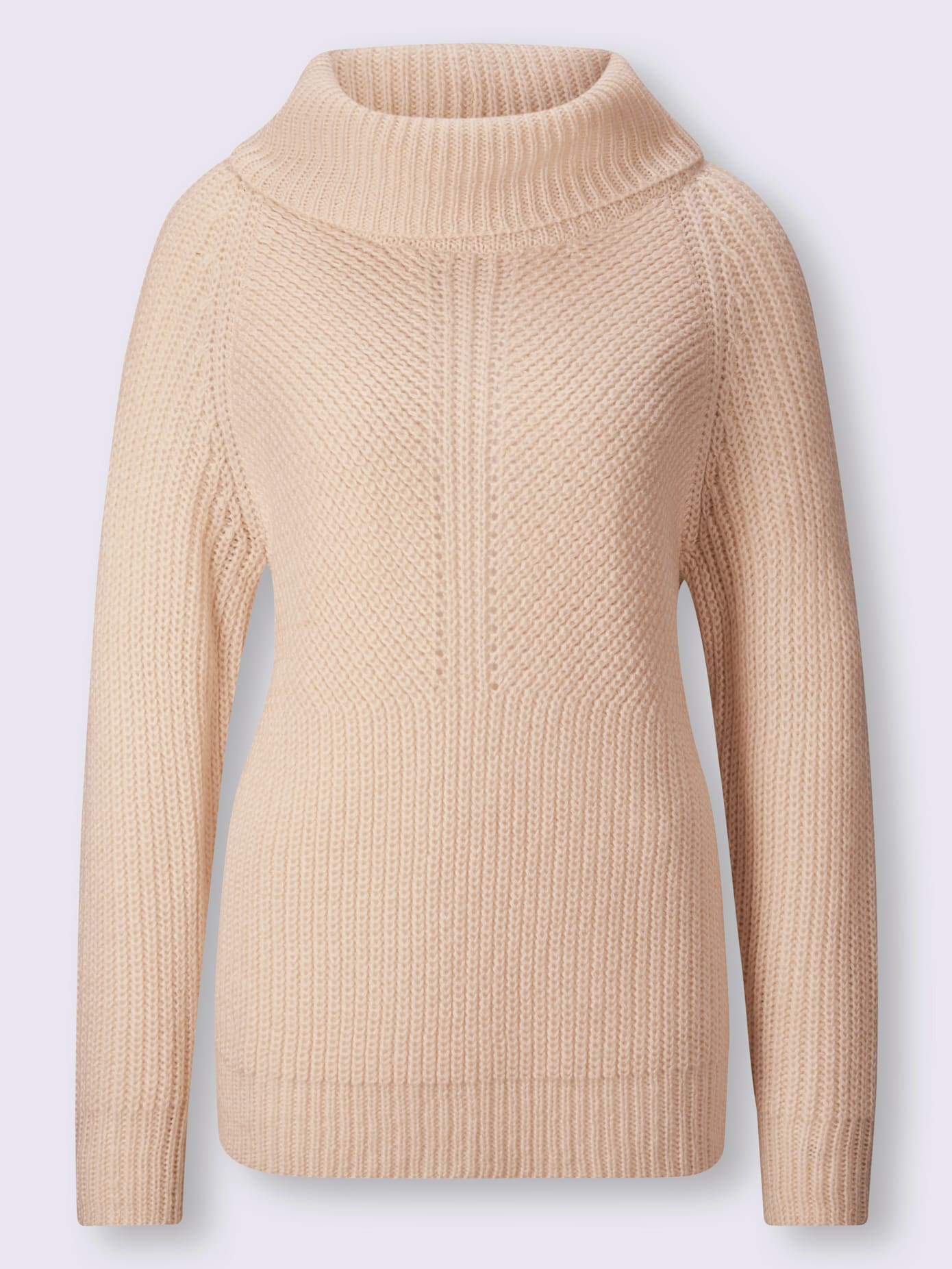 Pull motif maille moderne